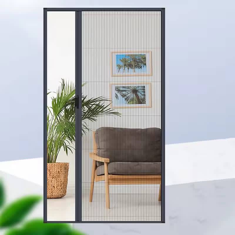 Hinged insect screen in interior — view 3