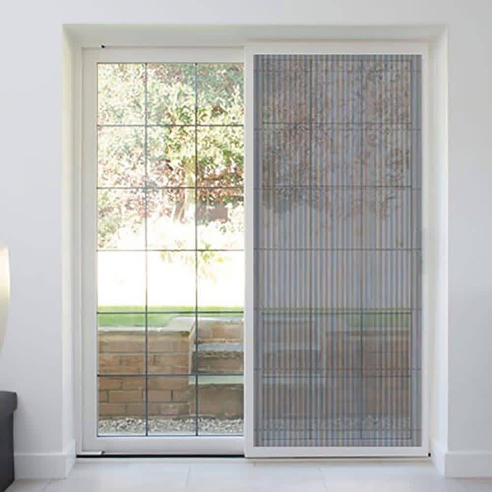 Hinged insect screen in interior — view 4