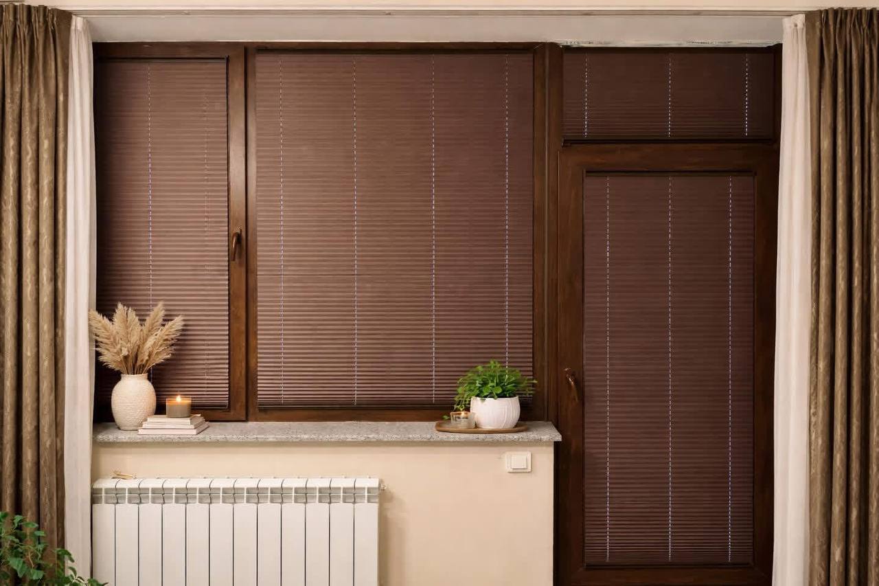 Pleated blinds in a modern interior — view 3
